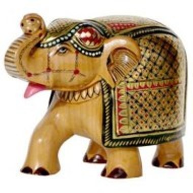 Marble Elephant Statue